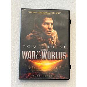 War Of The Worlds 2005 DVD Full Screen Sci-Fi Adventure Movie Pre-Owned